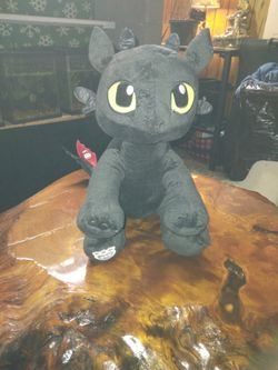 Build A Bear Plush Toothless
