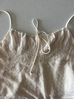 Lace tank top