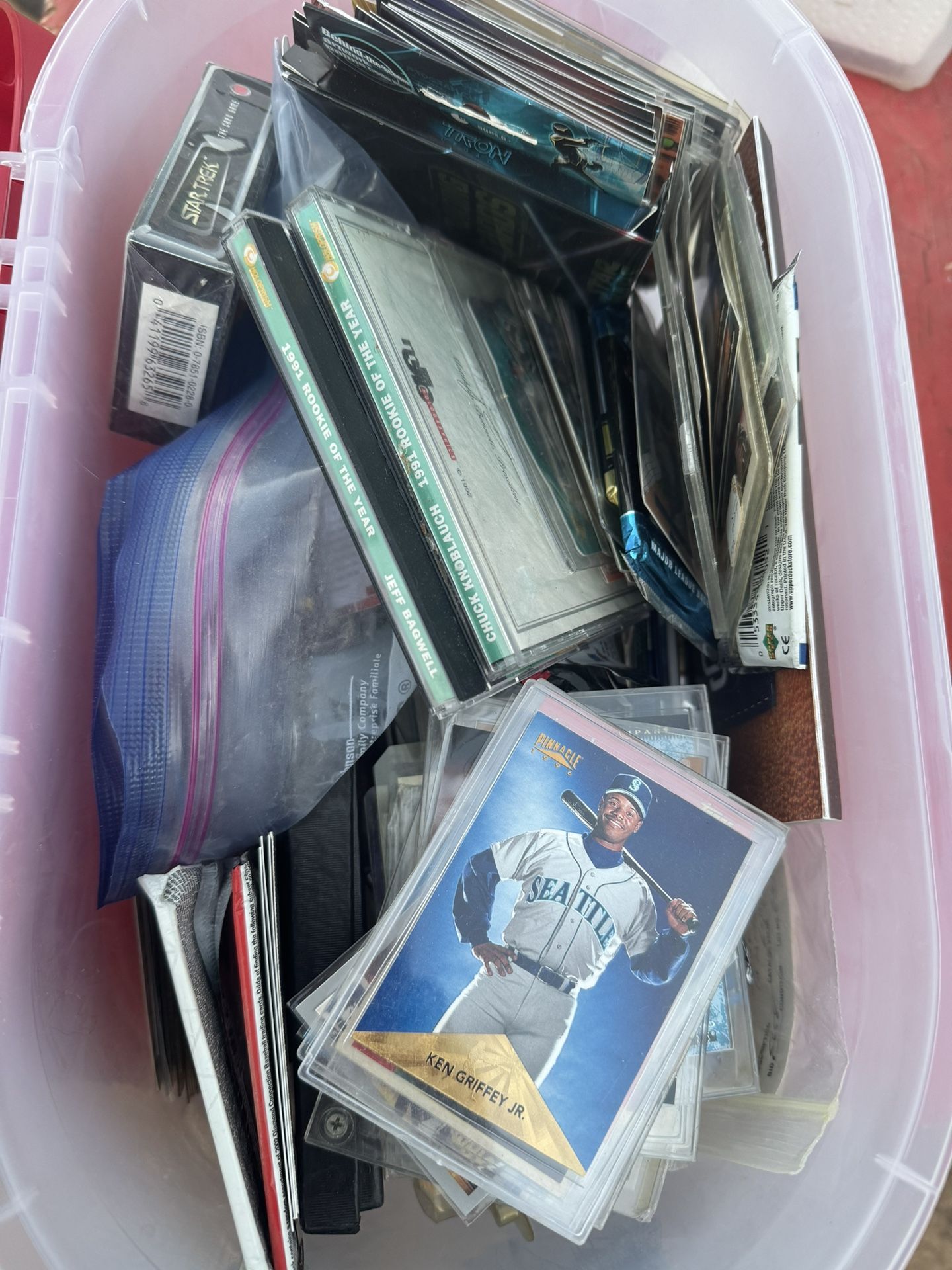 Box Of Baseball Cards