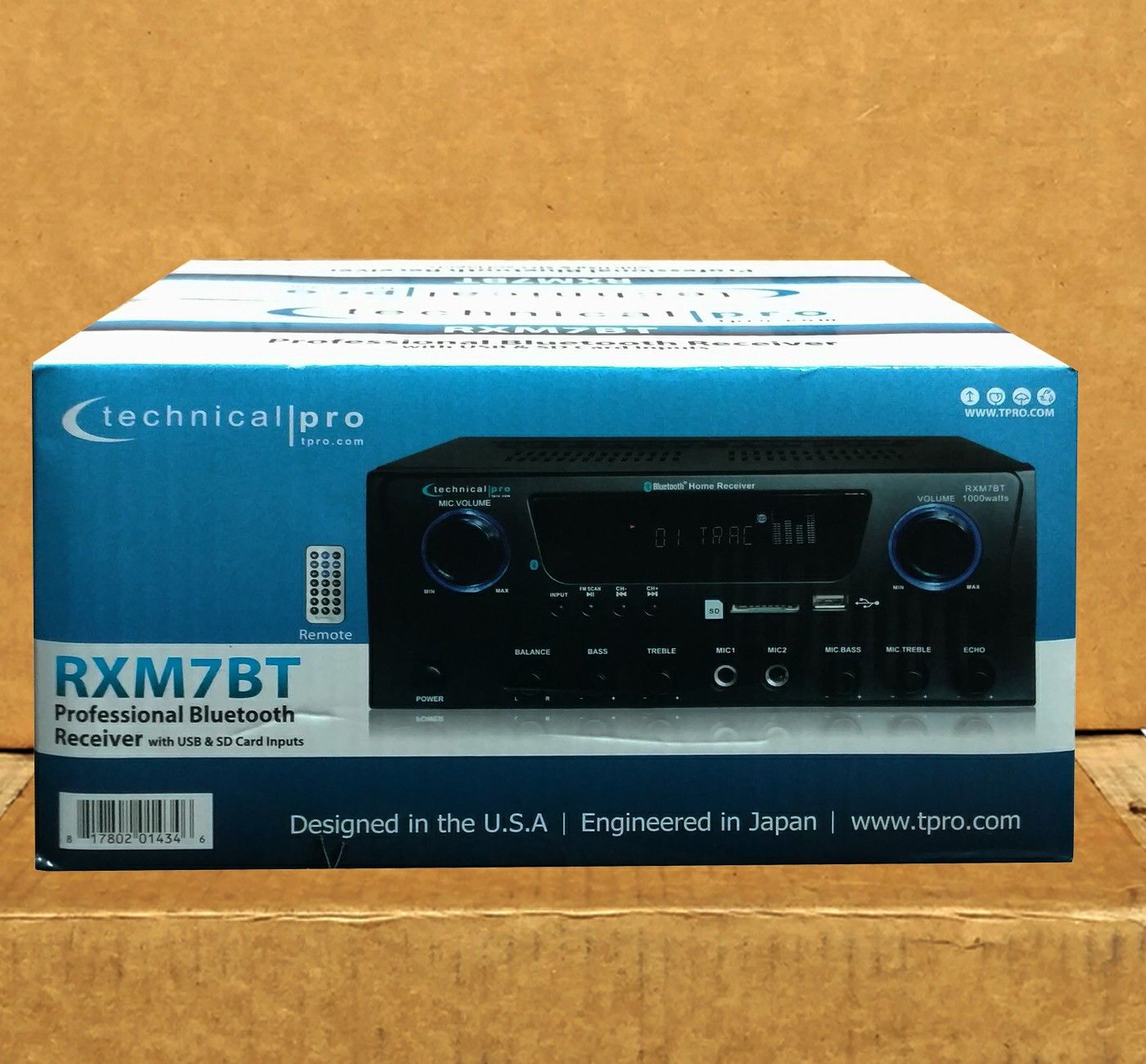 Technical Pro Stereo Audio Receiver Am Fm Bluetooth USB Karaoke ♨️ 100 Day Payment Plan ♨️ No Credit Needed ♨️