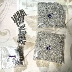 Jewelry Making Supplies, Crimp Beads, 8shape Infinity Connectors, 5 Holes Connectors