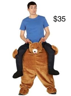 Ride-On Bear Halloween Costume