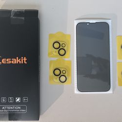 iPhone 14 Privacy Screen Protector And AirPod Cases 