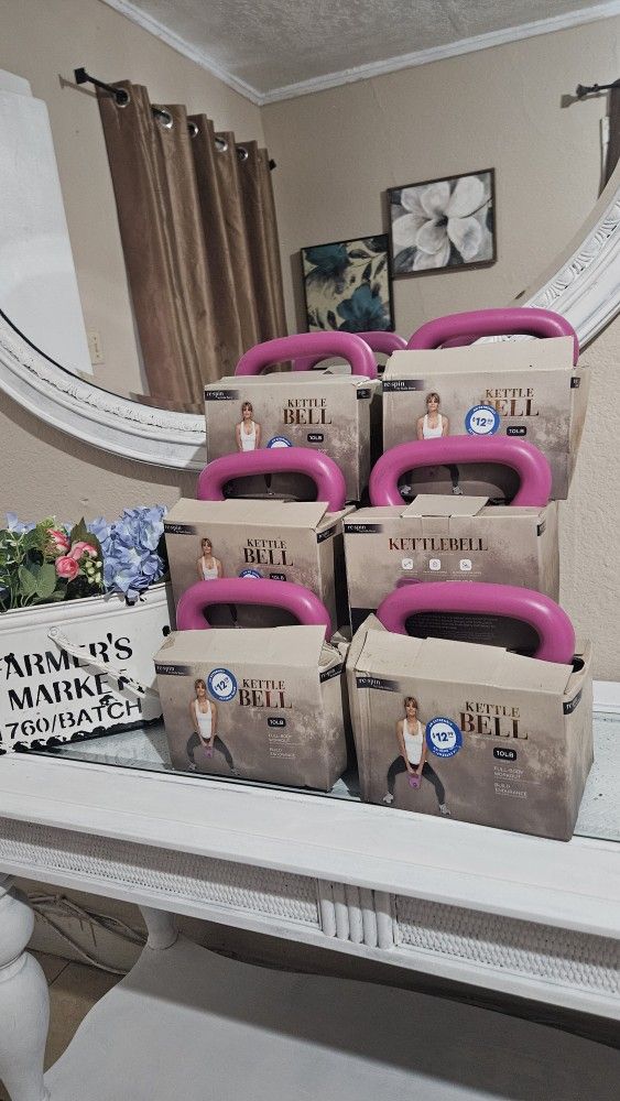 Kettle BELL Weights 10LBS / ONE $10 Or Two For $16 BRAND NEW