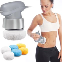 Caytraill Cellulite Massager Body Sculpting Machine – Body Sculpting Massager With 6 Washable Pads, Adjustable Speeds – Handheld Electric Body Massage