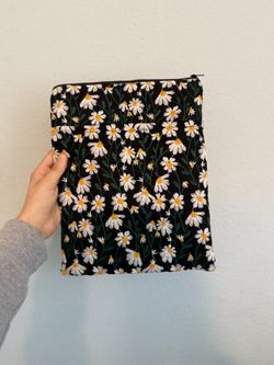 Embroidered Book Sleeve