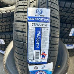 175/65R14 Set Of 4 Lion Sport New Tires 