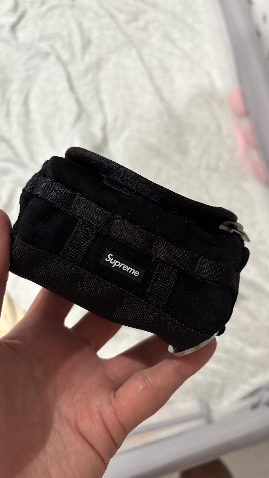 Supreme Mini Duffle Keychain Black