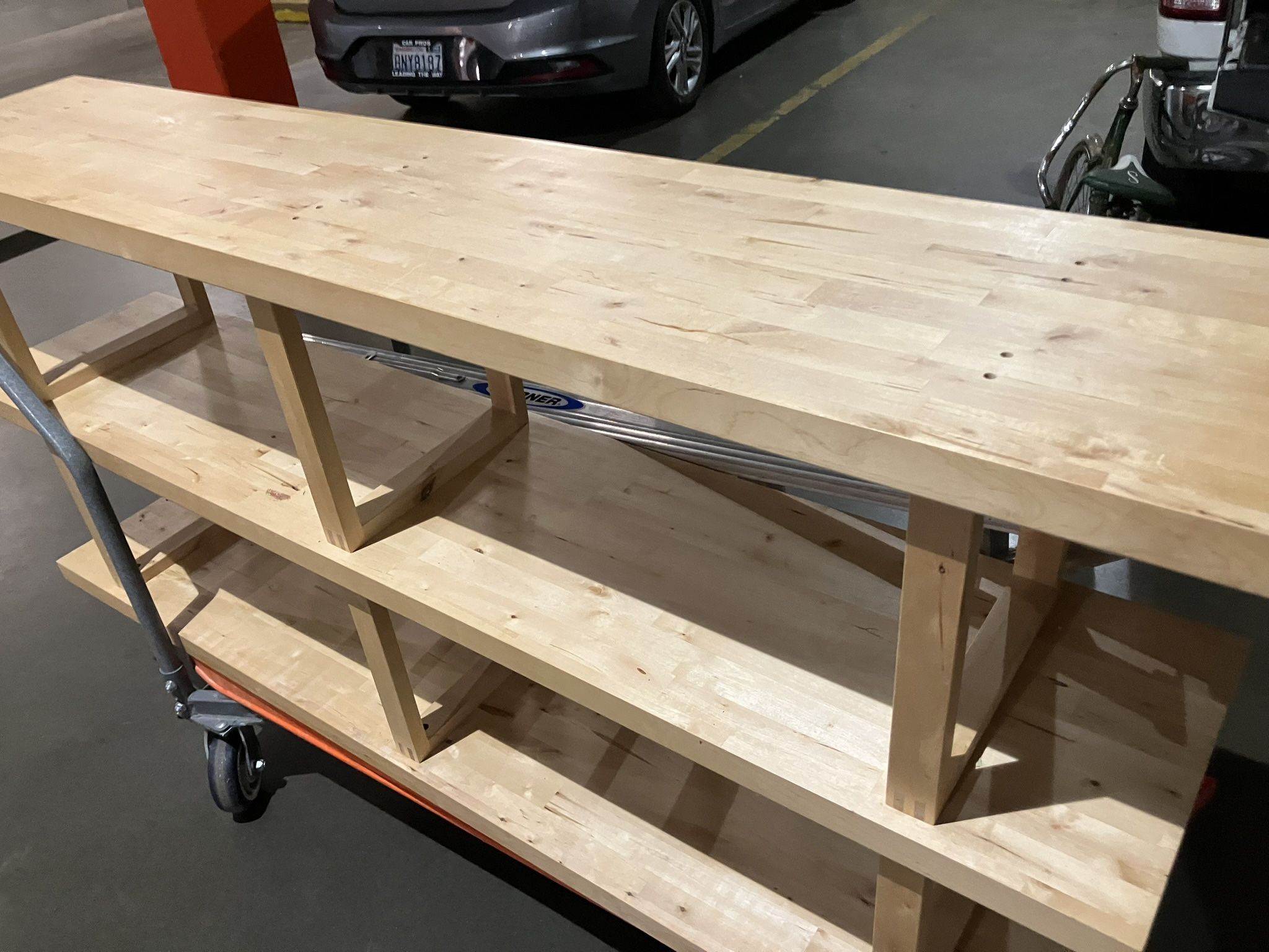 3 Tier Wooden Shelving Unit Beautiful Piece