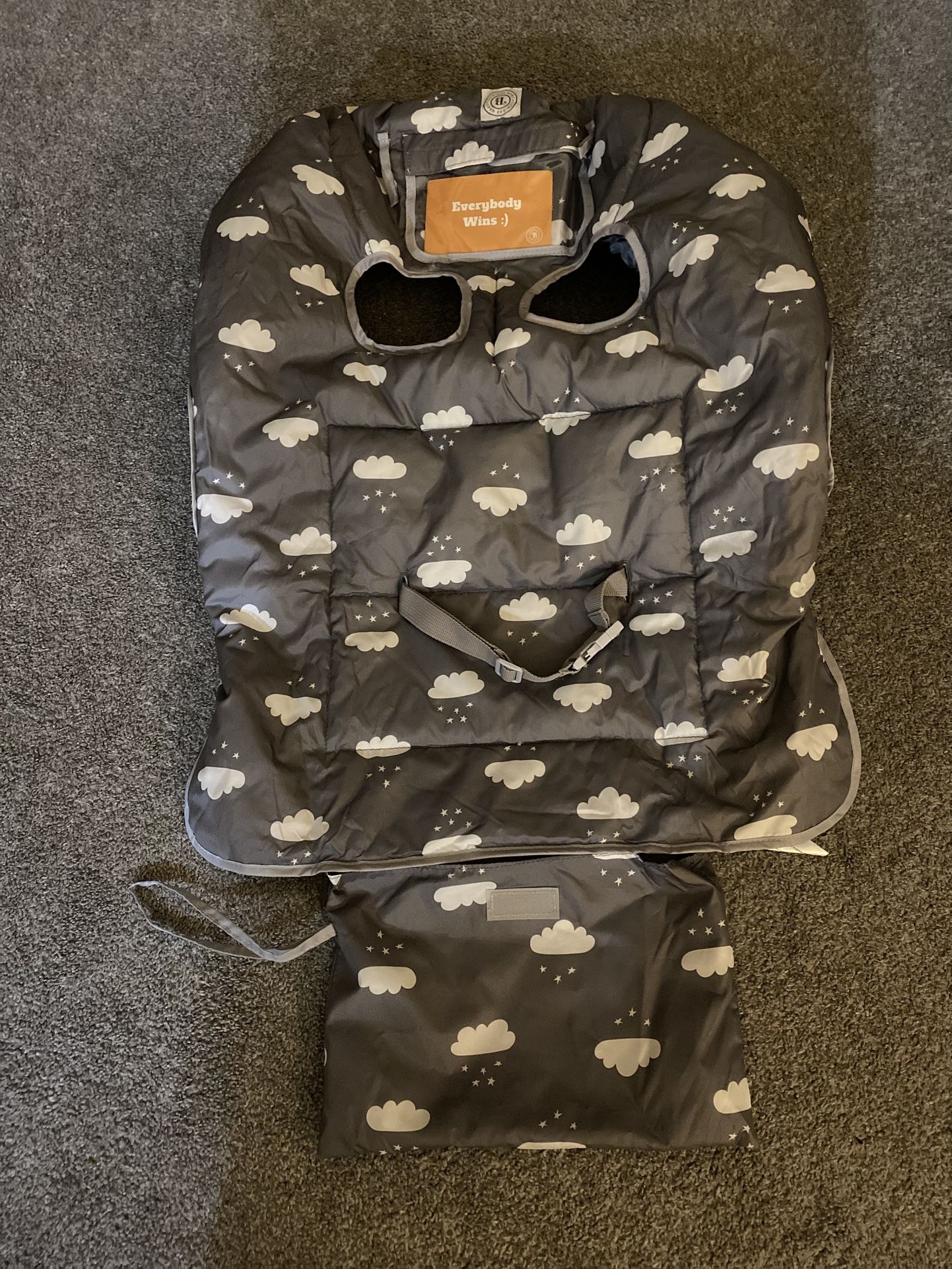 NEW High Chair Cover/ Shopping Cart Cover for Baby, Infant or Toddler