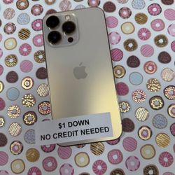 Apple IPhone 13 Pro 5G - Only $1 Today Pay The Rest Later! 