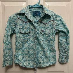Girl’s Western Themed Shirts and Jackets. Sizes S, M, L, and 10.