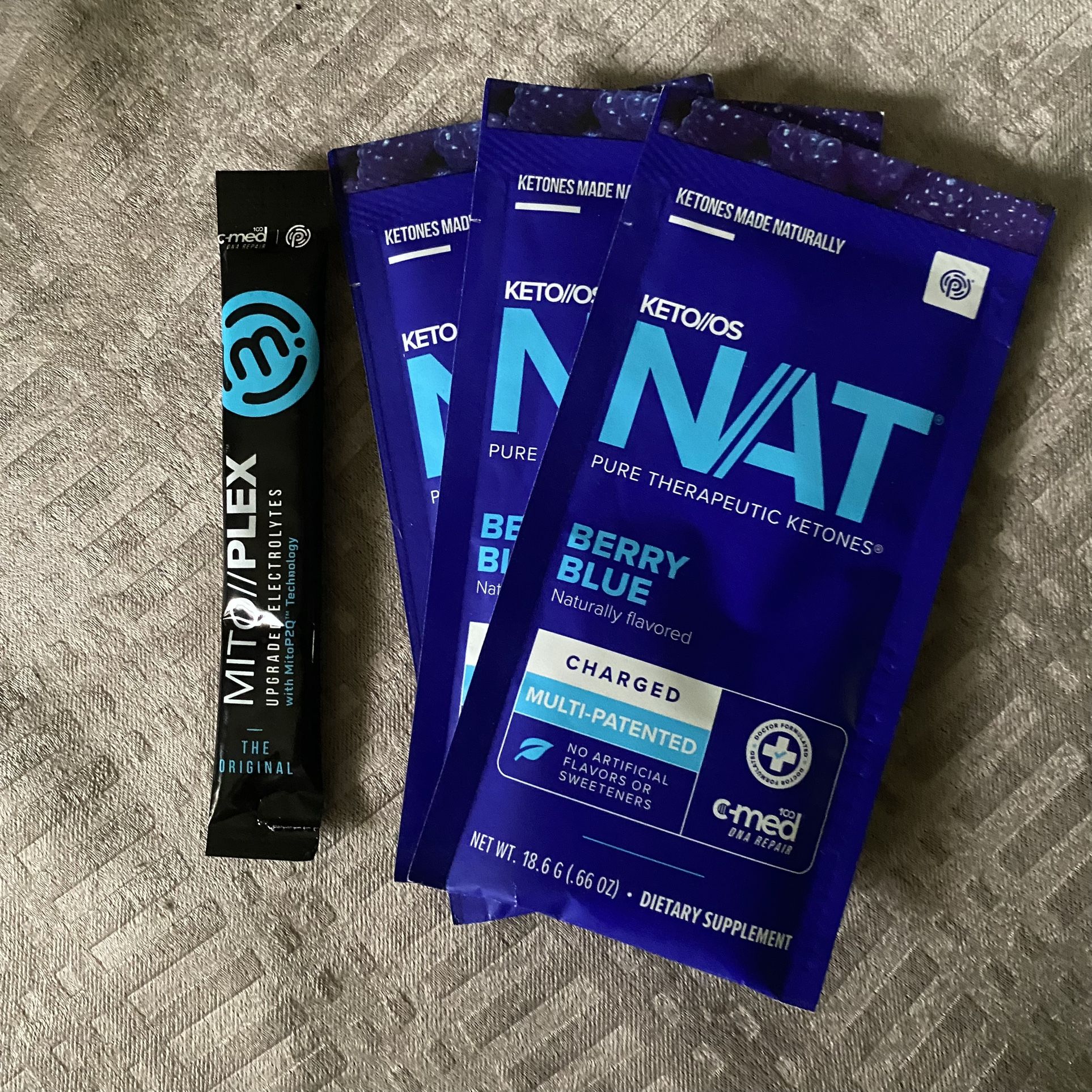 NAT Ketones~ Berry blue And Mitoplex 