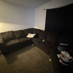 Gray Sectional Couch 