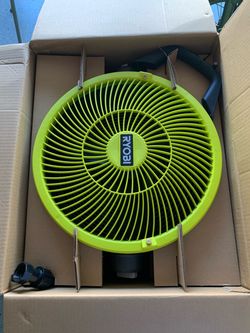Ryobi hybrid Misting Fan 12 inch