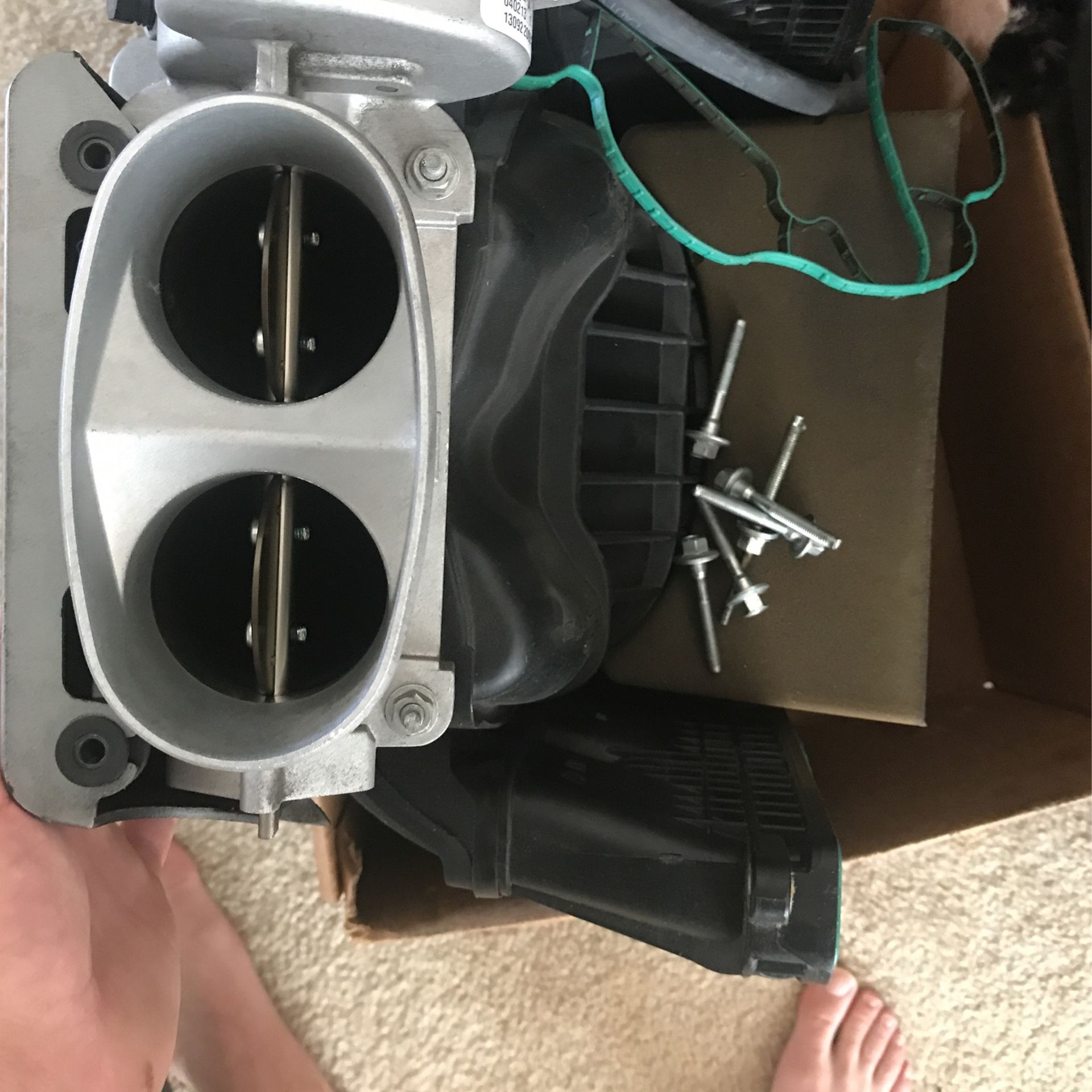 Mustang Gt 2012 Air Intake And Manifold