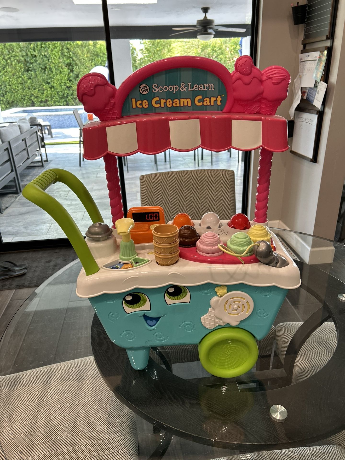Leap Frog ice cream cart