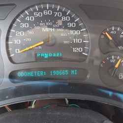 Instrument Panel Cluster 2002 Tahoe