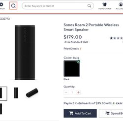 SonosRoam Speaker 2