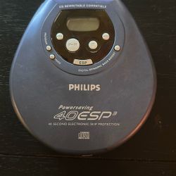 Philips 40 ESP3 Portable CD Player/Walkman