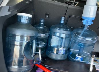 5-Gallon Water Jugs