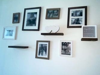 Wall Decor Frames - Including Shelves