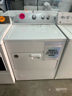 WHITE WHIRLPOOL GAS DRYER