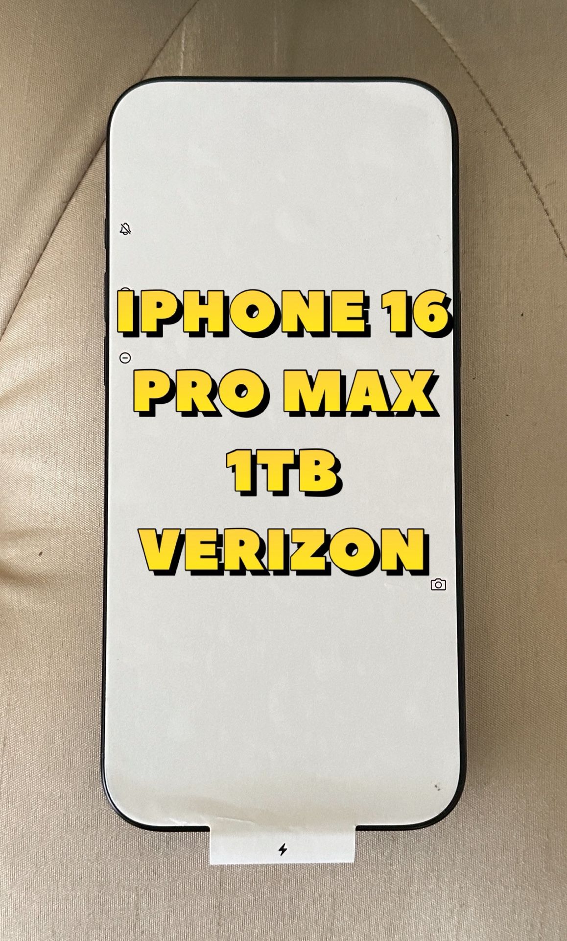 iPhone 16 Pro Max 1TB VERIZON BLACK NEW