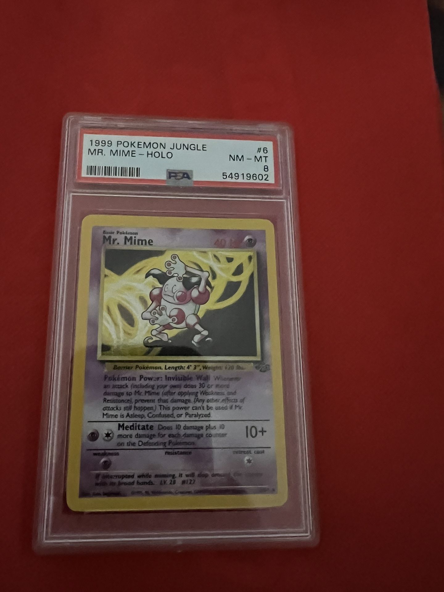Mr. Mine Graded Pokemon Card 