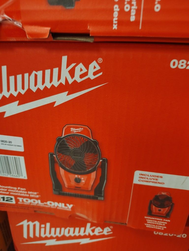 Milwaukee M12 Fan Tool Only