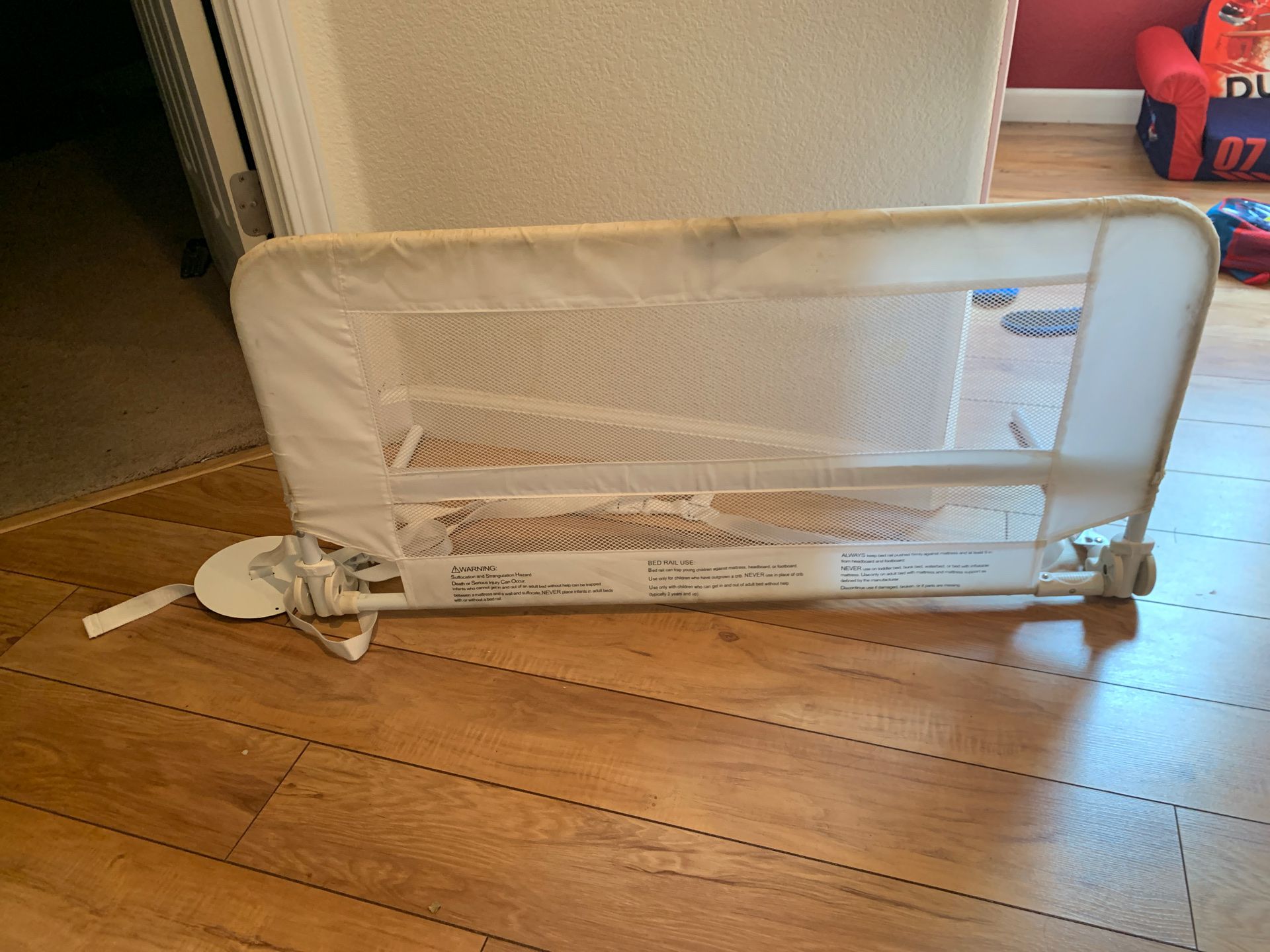 Free toddler safety Bed Rail