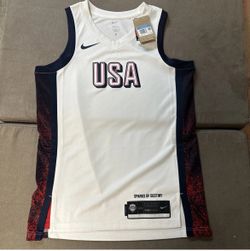 Brand New - Nike Team USA Basketball Home Jersey Sparks Of Destiny Men’s  Size 44 Medium 