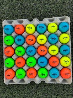 30 golf ⛳️ balls Wilson chaos