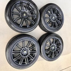 Complete Set Of Rims/New Wheels Size 217/50 R17