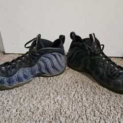 Size 12 - Nike Air Foamposite Wool Fleece