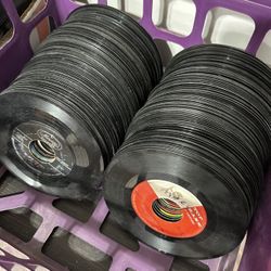 700 Vinyl 45s Mixed Genre Funk Soul Oldies Disco Folk Classic Rock