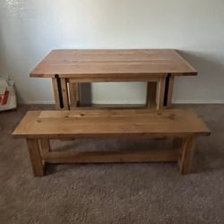 Table And Bench 