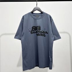 Navy Blue Balenciaga Shirt Small