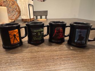 Set of 4 Star Wars Shot Mugs