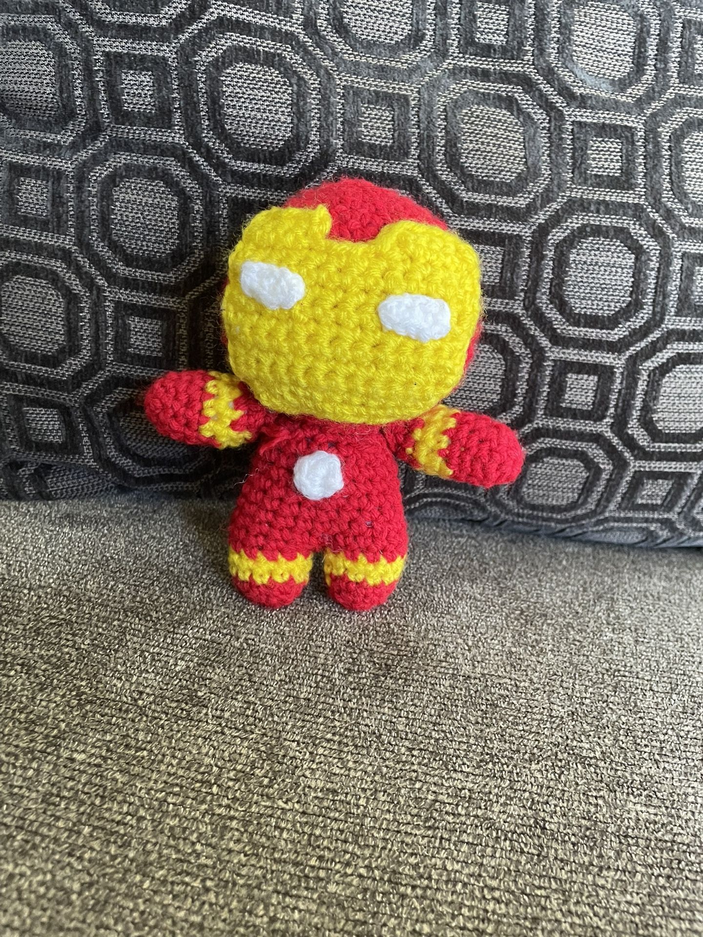 Crochet Small Iron Man Plushy