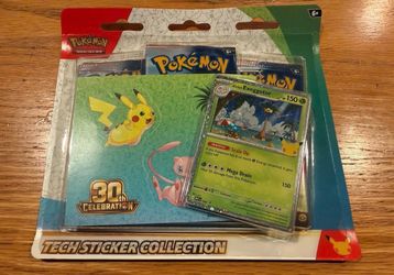 Pokémon TCG 30th Anniversary Exeggutor Tech Sticker Collection - Factory Sealed