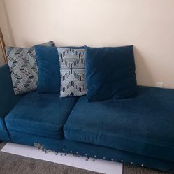Blue Sectional
