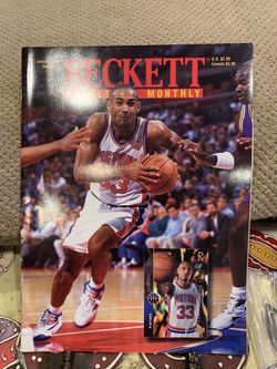 Grant Hill cover and Michael Jordan back Beckett