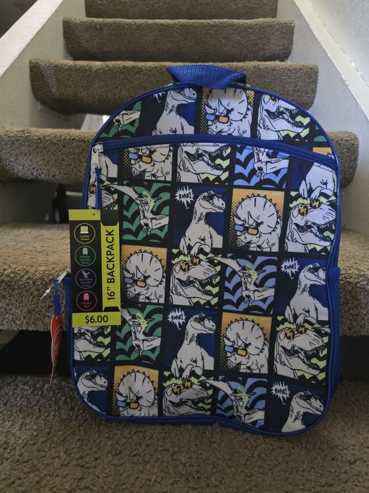 Dinosaur Backpack