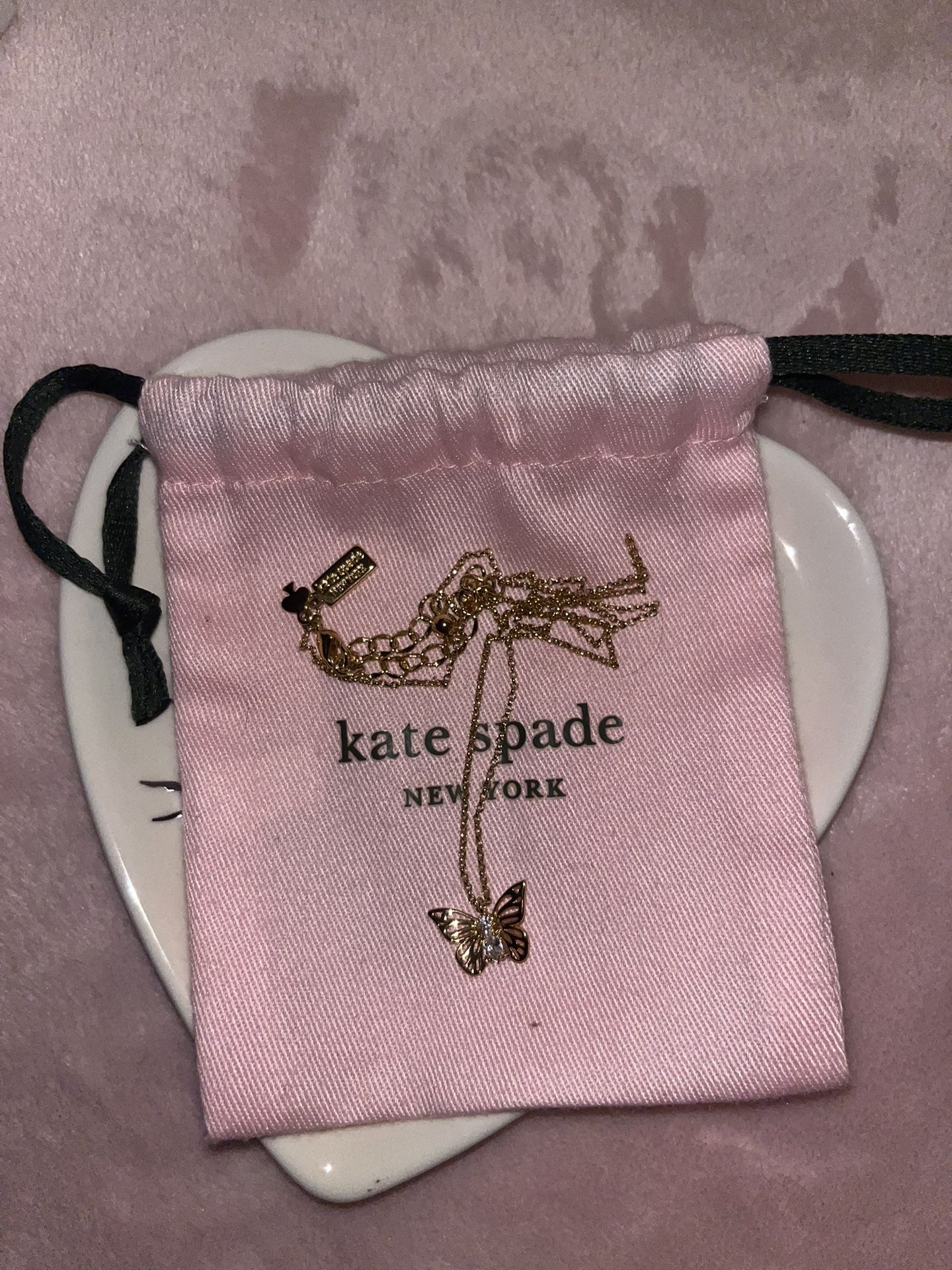 Kate Spade Butterfly Necklace 