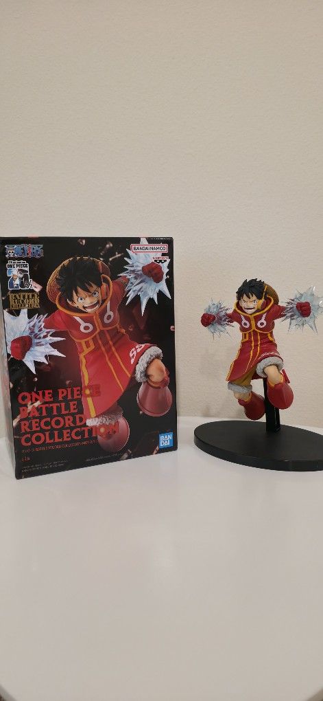 Original Banpresto One Piece Monkey D Luffy Egghead Battle Record Collection
