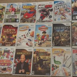 18 Wii games In great condition 