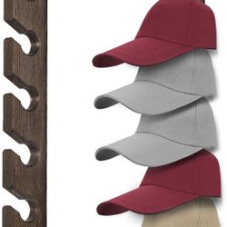 Hat rack for outlet closet door