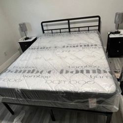 Mattress Queen Size Plush Firm Orthopedic High Quality Mattress 