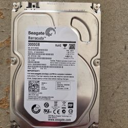 3TB SEAGATE HARD DRIVE 